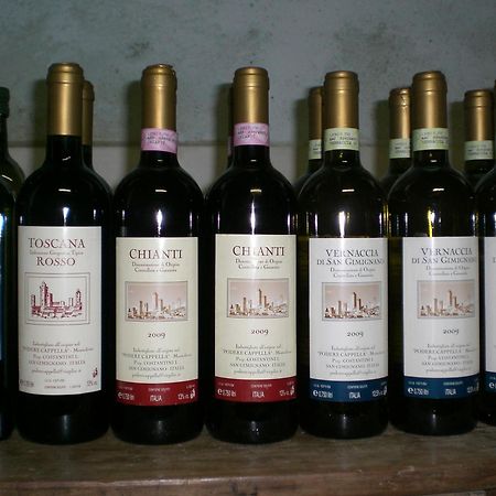 Willa Agriturismo Podere Cappella San Gimignano Zewnętrze zdjęcie